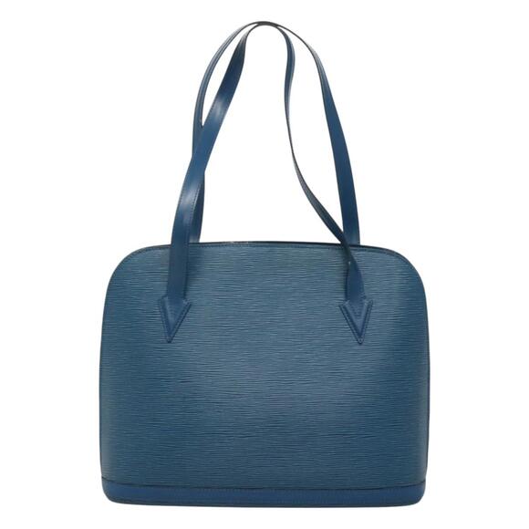 LOUIS VUITTON Epi Lussac Shoulder Bag Blue M52285 - Picture 3 of 12